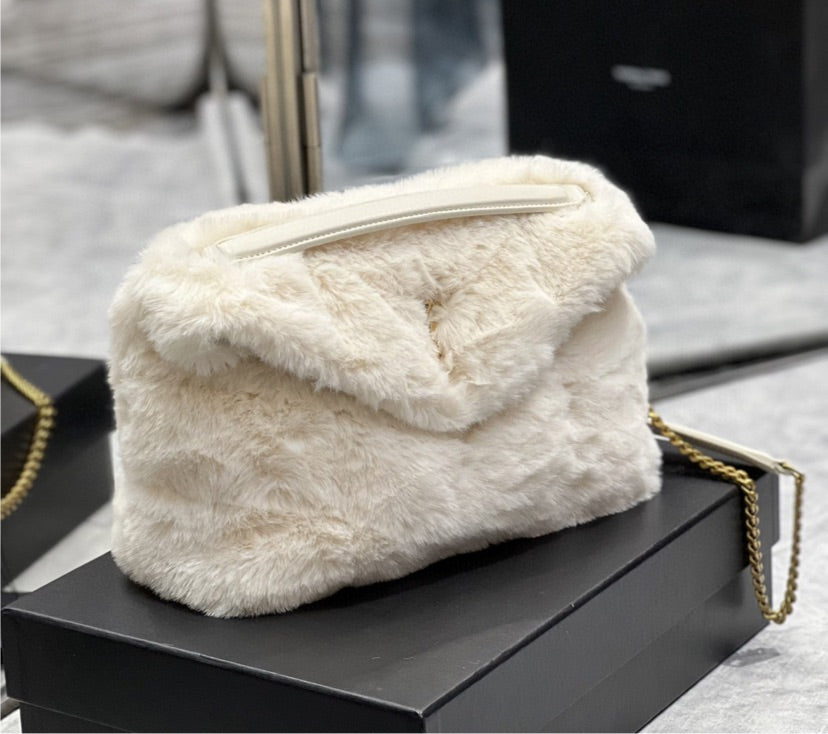 Cozy/fury YSL woman handbag